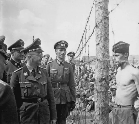 In 1941, Himmler and a prisoner engaged in a gazing contest, The Defiance.