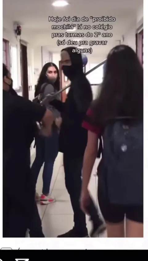 No backpack day at school