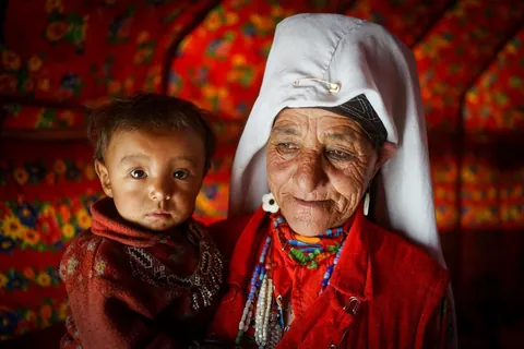 Pamirs of the Wakhan Corridor in Afghanistan. I walked alone across the border bridge at Ishkashim, hitched a ride then hired a donkey and walked up the valley for a week, then hired a horse and rode into the mountains for three weeks. Best trip ever!