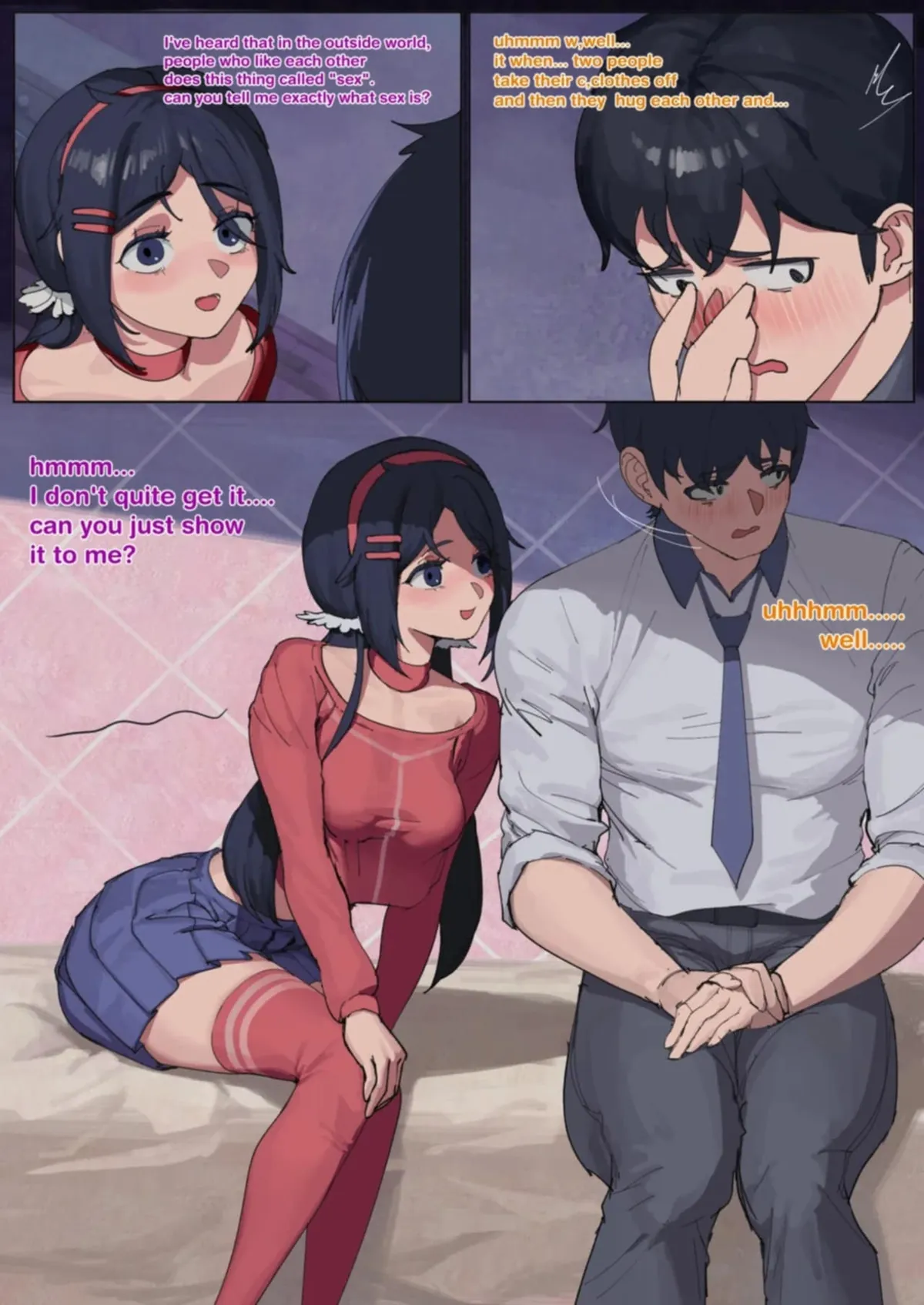 Mita shows her crazy side