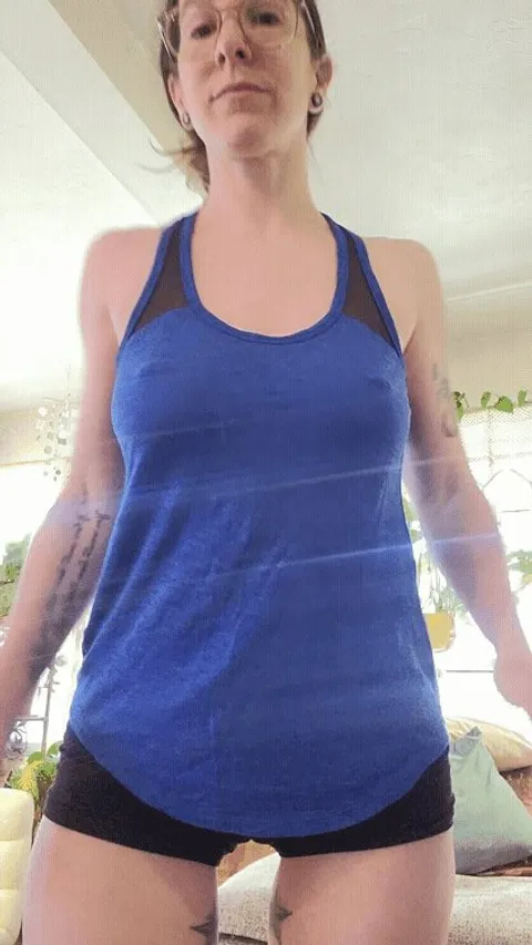 A couple of pierced pokies