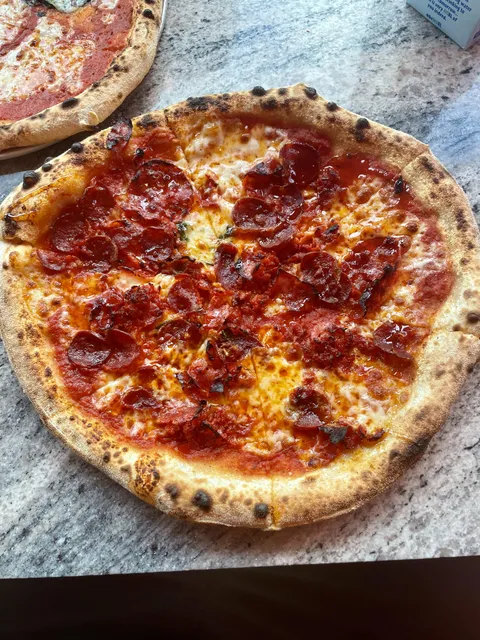 [I ate] double chorizo and hot honey pizza