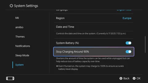 Turn on “stop charging around 90%” and HDR Output for “Compatible Software only”