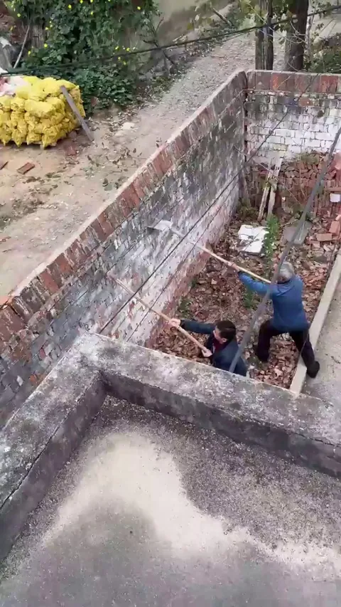 Most satisfying wall collapse ever