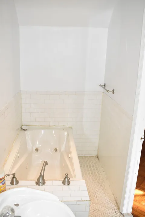 It took a year, but the living room, office, bedroom, and bathroom are all done.