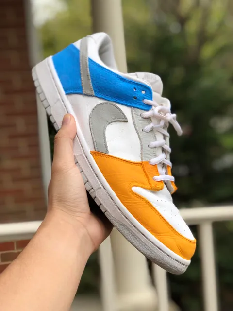 I made the Portal Dunks concept in real life!