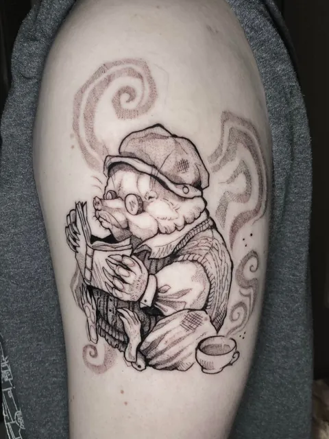 I got to tattoo some super cool projects lately that I wanted to share!