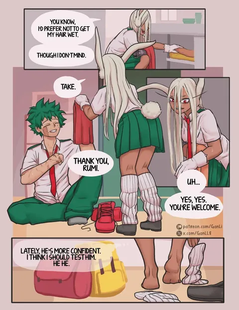 Mirko x Deku (Galin)