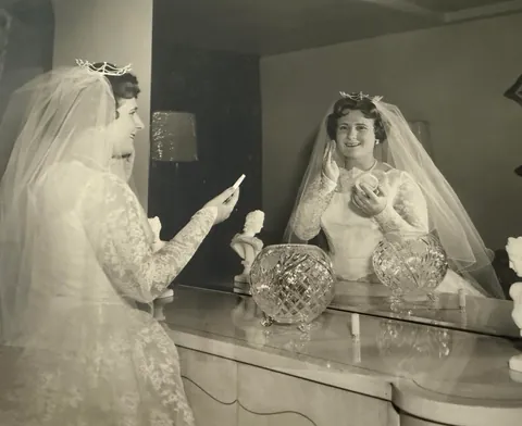 My grandparents wedding, 1959.