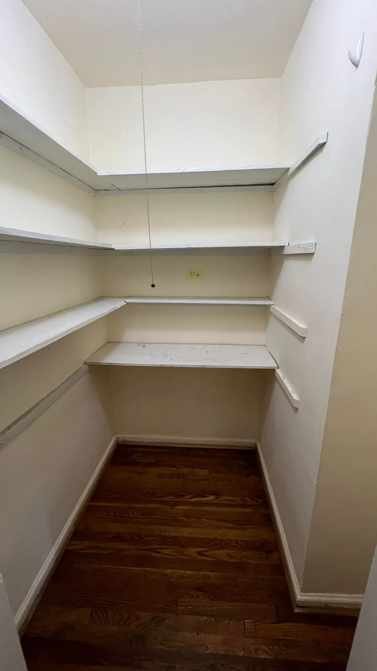 recent pantry renovation