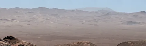 Ancient riverbed on Mars