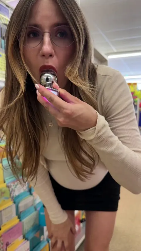 Pregnant &amp; still being naughty [GIF]