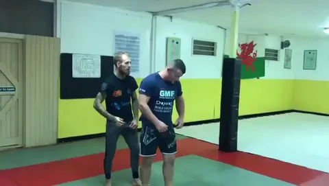 How to escape a rear naked choke