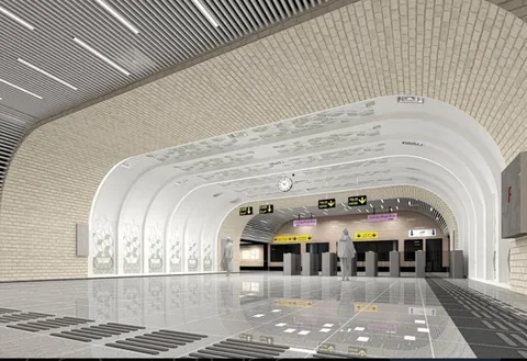 Iran's new "Holy Mary" metro station