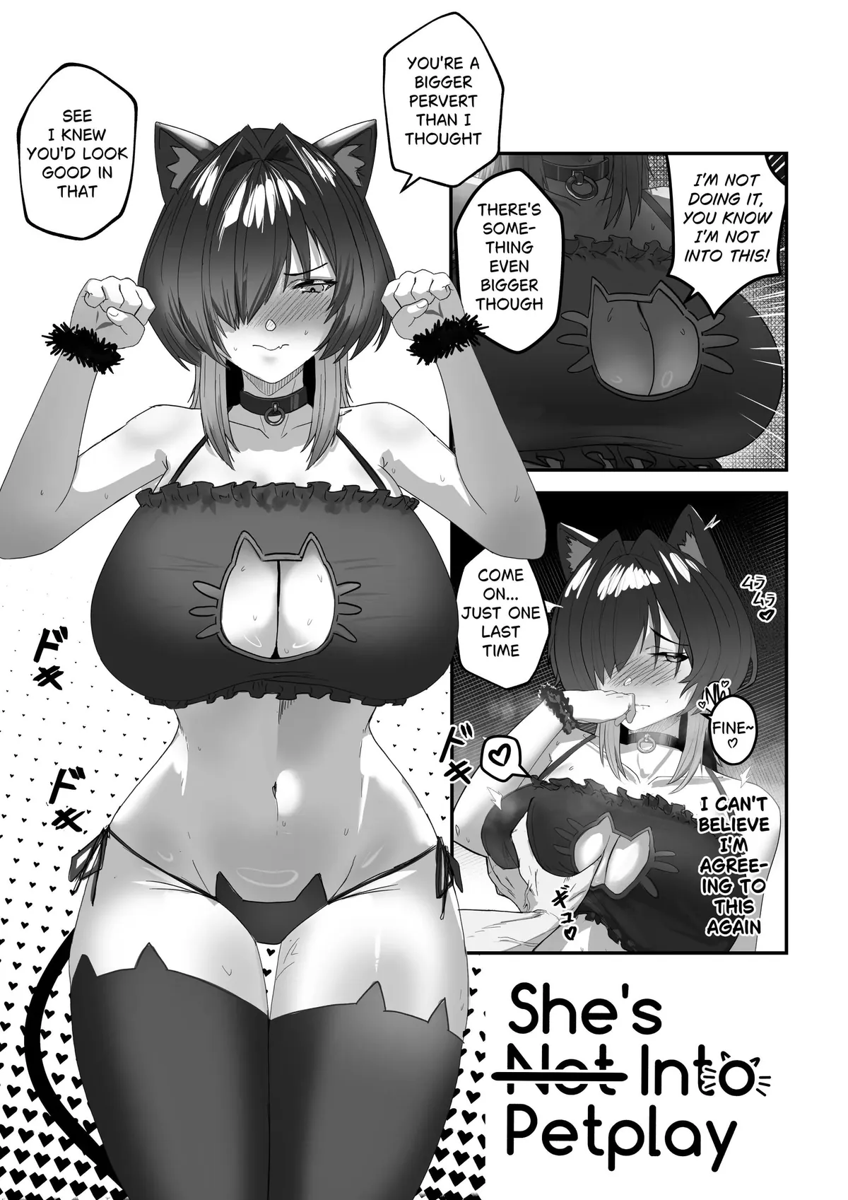 She's into PetPlay !!!