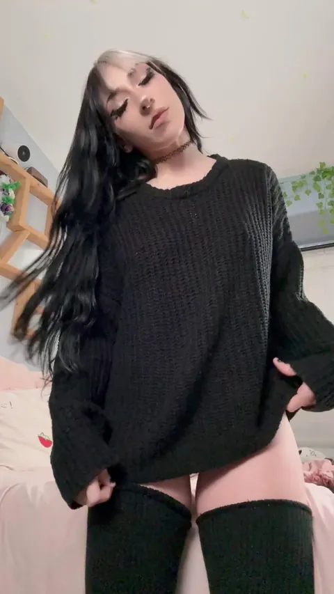 all fuzzy and nothing underneath for this girl :)