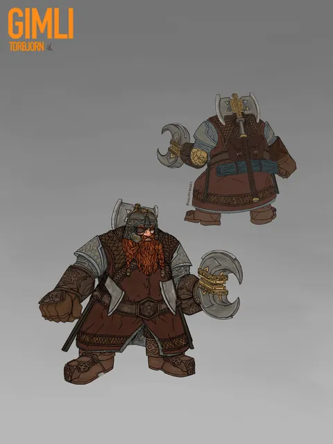 Finished my Lord of the Rings collab concept skins :)