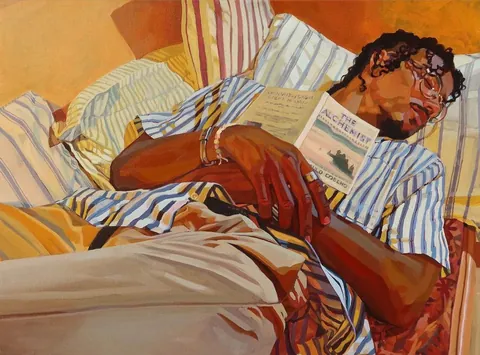 The Dreamer, Katie Butler, Acrylic on canvas, 2025