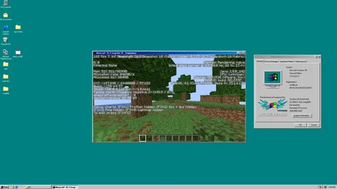 made minecraft 26.3 snapshot 10 run on windows 98 (java 8 btw)