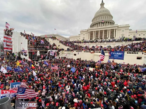 Egged on by the bogus claims of president, a mob stormed the U.S. Capitol on Jan. 6, 2021 .