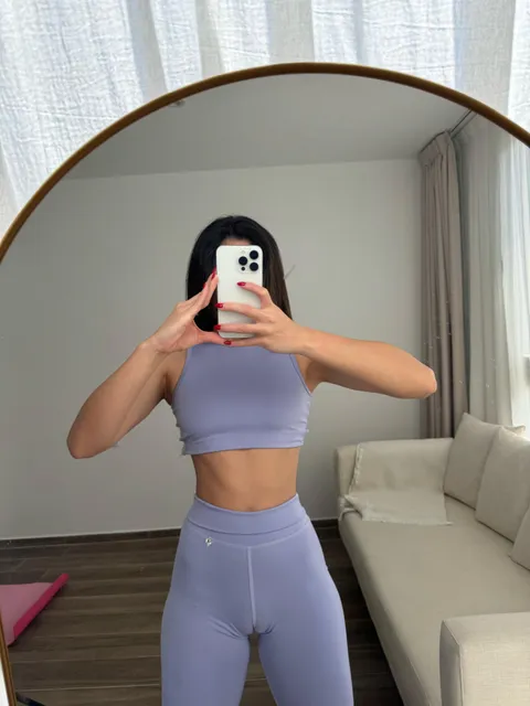 My yoga pants suit me perfectly