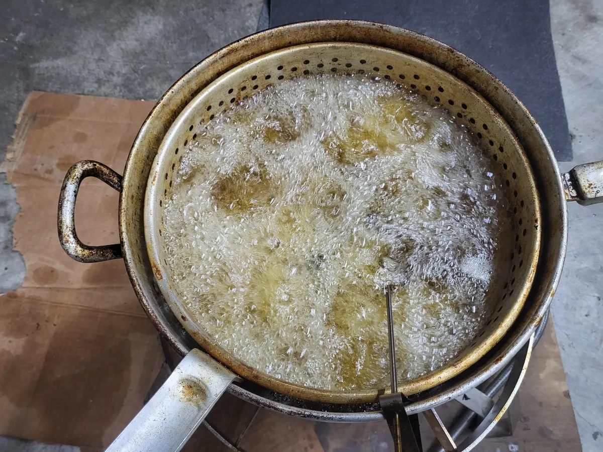 Late night fish fry [homemade]