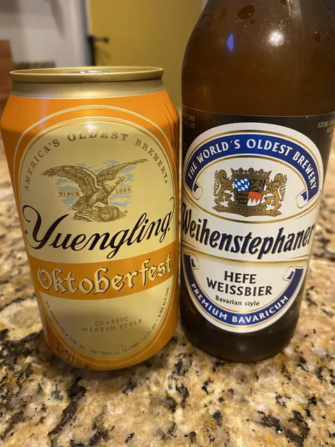 I have a beer from America’s Oldest Brewery and the World’s Oldest Brewery