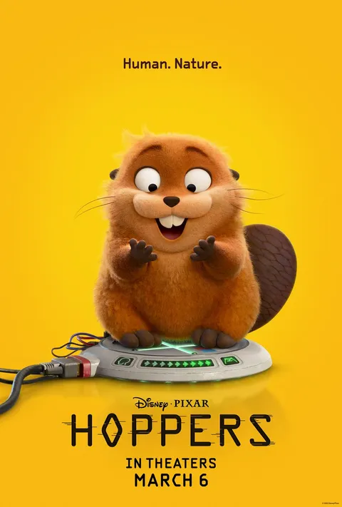 Official Poster for Pixar's 'Hoppers'