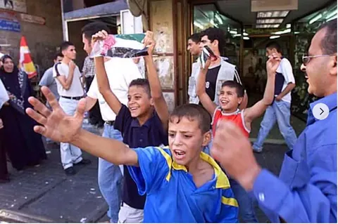 Today in history: Palestinians celebrating on 9/11