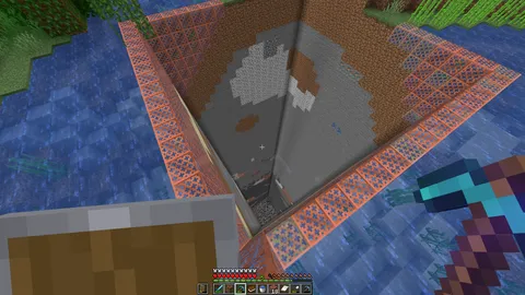 Just mined out an entire chunk! What should I do?