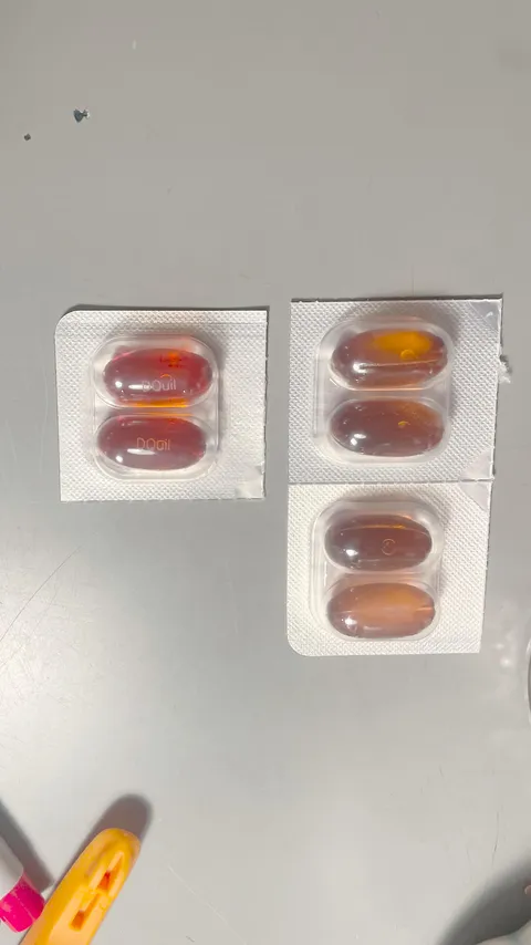Dayquil before and after the red dye ban