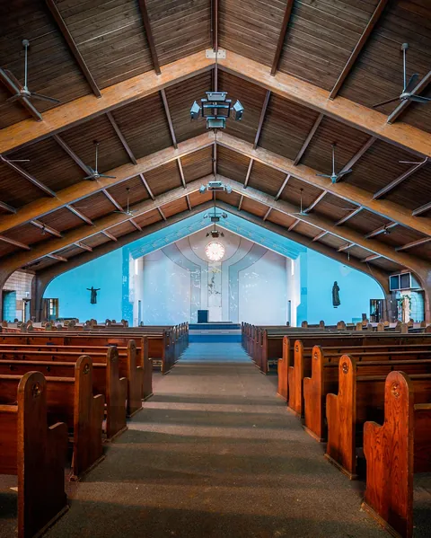 Did you know the church the Pope grew up attending now sits completely abandoned? [OC]