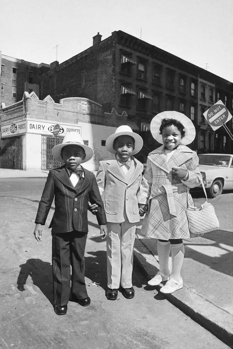 Harlem, NYC (April 10, 1977). Photograph by Chester Higgins Jr. via The New York Times