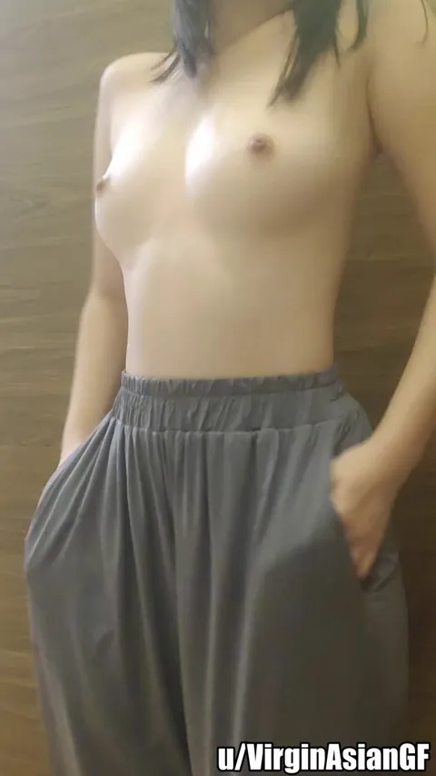 My boobs barely even jiggle because they are so perky…