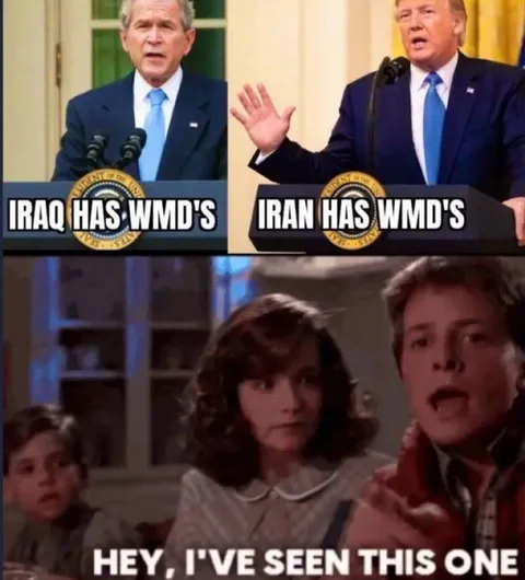 It’s the Iraq war propaganda bs all over again!