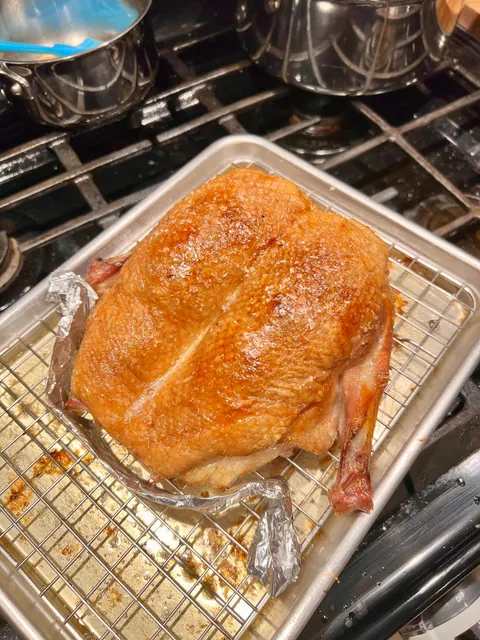 [homemade] Duck Stuffed Duck