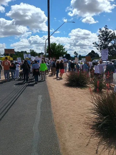 It's only 10am in Tucson and we already have tens of thousands. People are very angry.