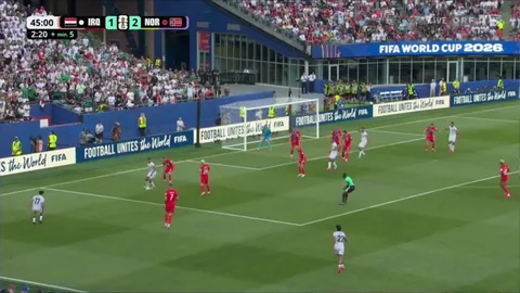 David Moller Wolfe block against Iraq 45+3'