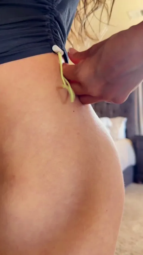 Skipped pants, went straight for the fun part.