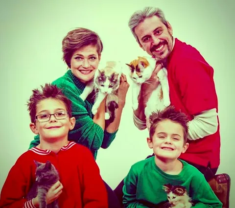 For 16 years, my friend and his family have done a themed Christmas photo. 