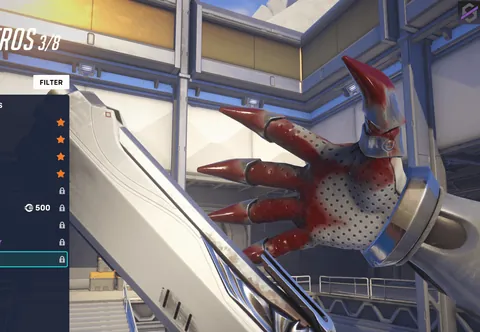 Reaper's "Wight" skin is the only instance in the game where blood appears. How come? Are there other instances where blood is apparent in the game? I couldn't find anywhere else.