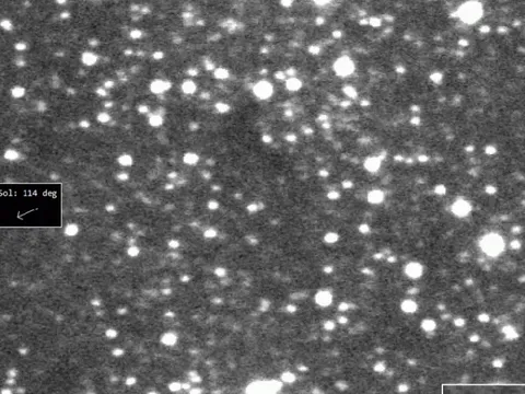 Comet 3I/ATLAS, the 3rd known interstellar object to pass through the Solar System. Imaged by Michael Jaeger on July 2, 2025