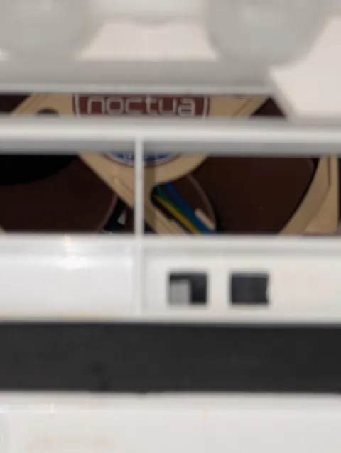 Was cleaning out the ice maker in my fridge and noticed the fan in it.