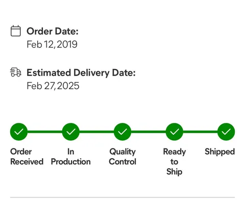 A package I forgot I ordered missed the entire Biden presidency