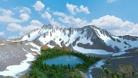 Experimenting with "snowier" snow