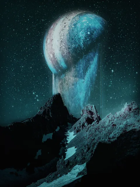 I Broke Jupiter (from the surface of Ganymede)