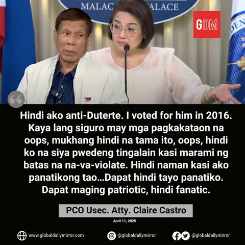 Patapos ma Semana Santa pero DDS ka pa rin hanggang ngayon? Be like Atty. Claire Castro