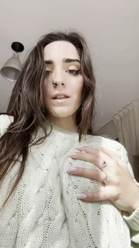 Showing off my cute titties for you