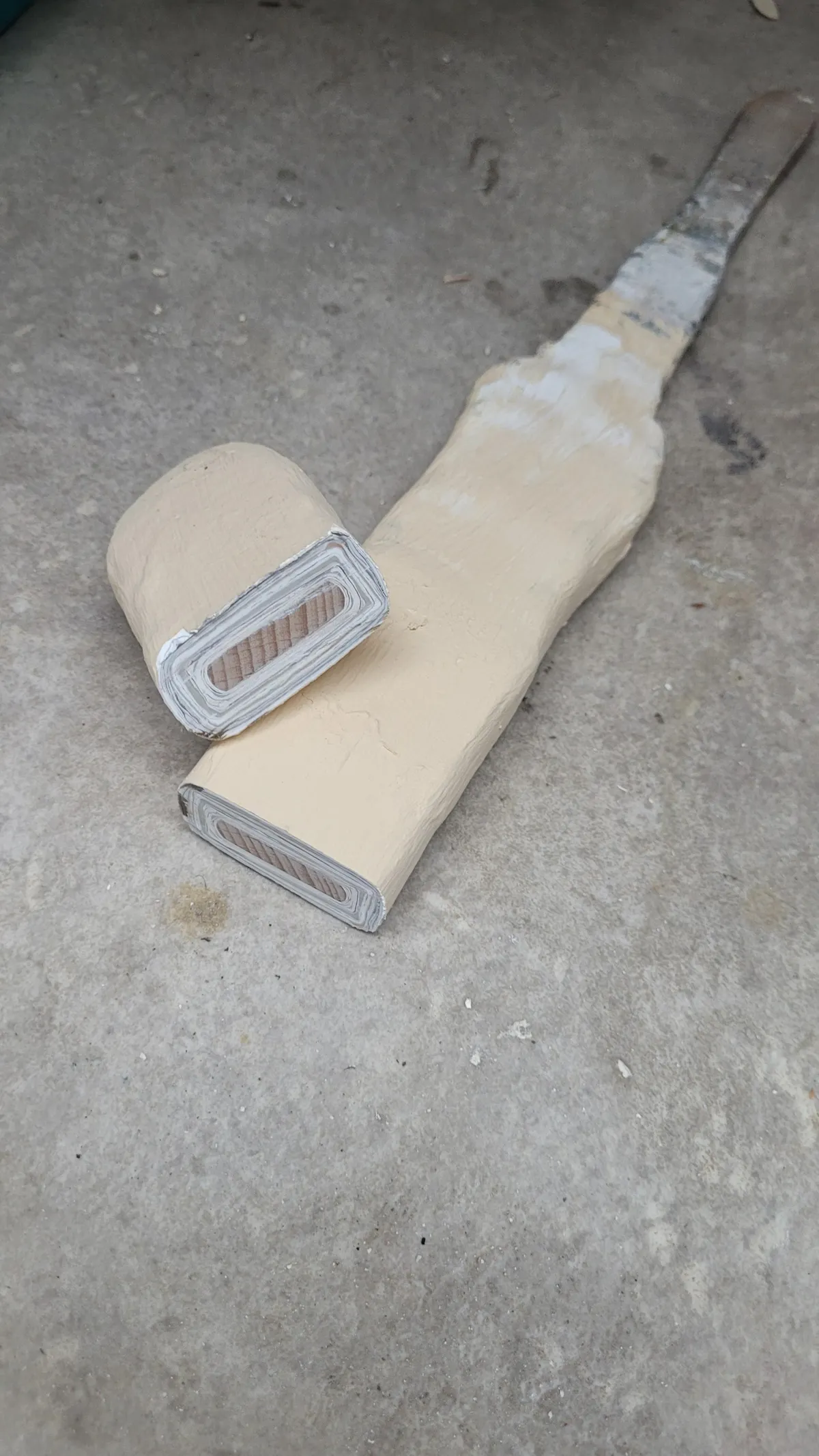 My paint stirrer after 10 years of usage.