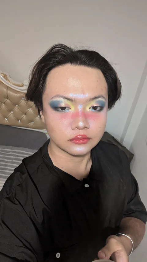 Finally got more serious and actually use eye primer xd